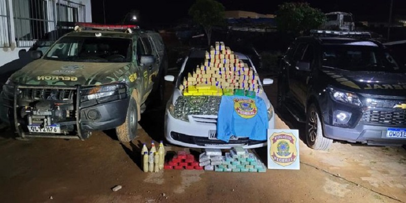 Homem é preso com mais de 120 kg de drogas na BR-317, no Acre