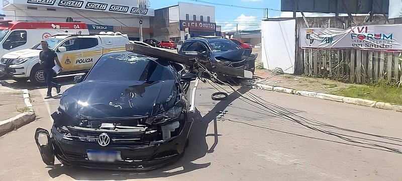 Acidente na avenida Ceará deixa seis pessoas feridas nesta quarta-feira