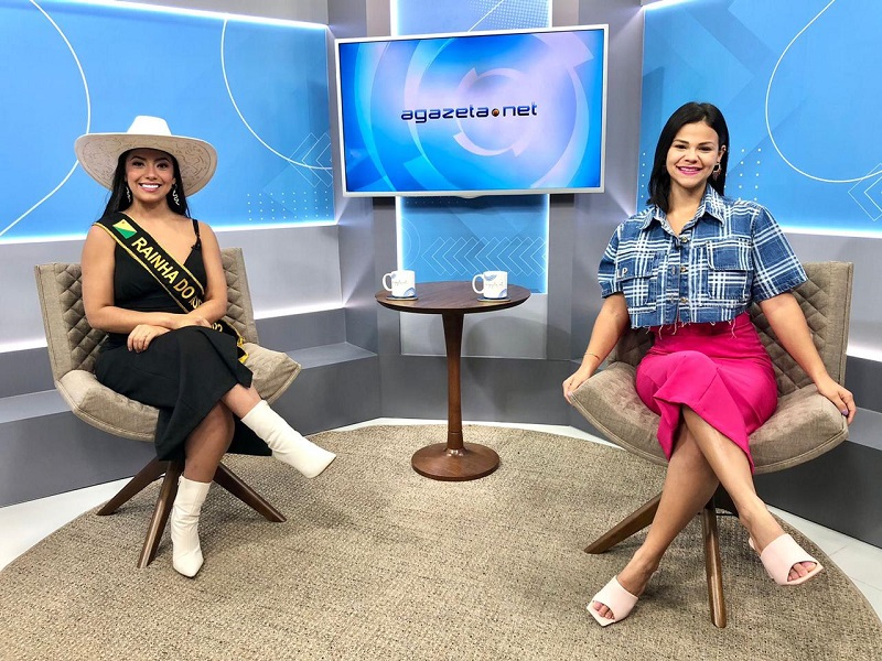 Sarah Aiache inicia o reinado como Rainha do Rodeio 2022