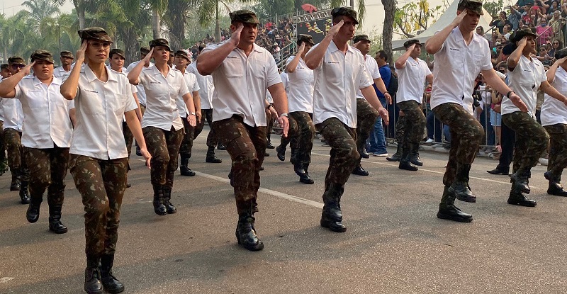 Após dois anos suspenso, desfile de 7 de Setembro é realizado no Acre nesta quarta-feira