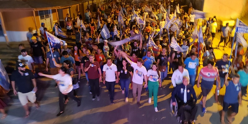 Rodrigues Alves com o apoio do prefeito abraça a candidatura do Dr. Eduardo Velloso à Câmara Federal