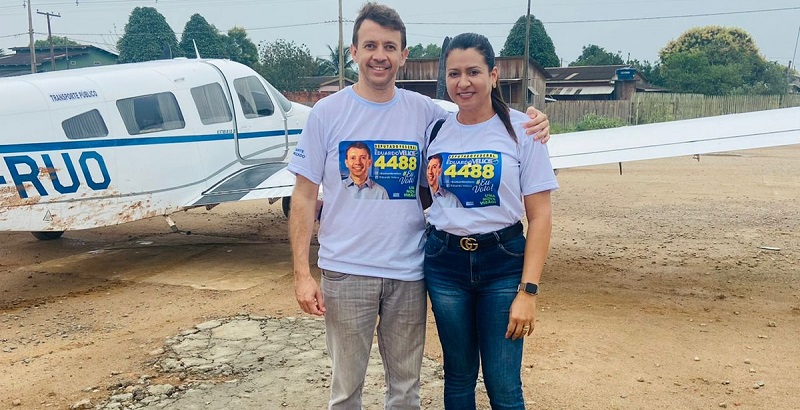 A nove dias das eleições Dr. Eduardo Velloso segue nesta sexta-feira para Sena Madureira, Manoel Urbano e Santa Rosa