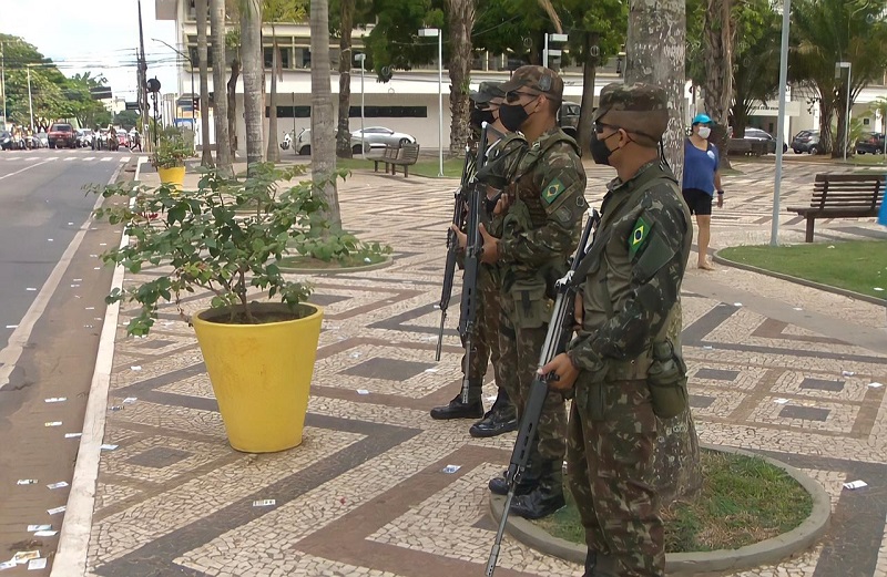 Municípios do Acre recebem reforço do exército durante as eleições 2022