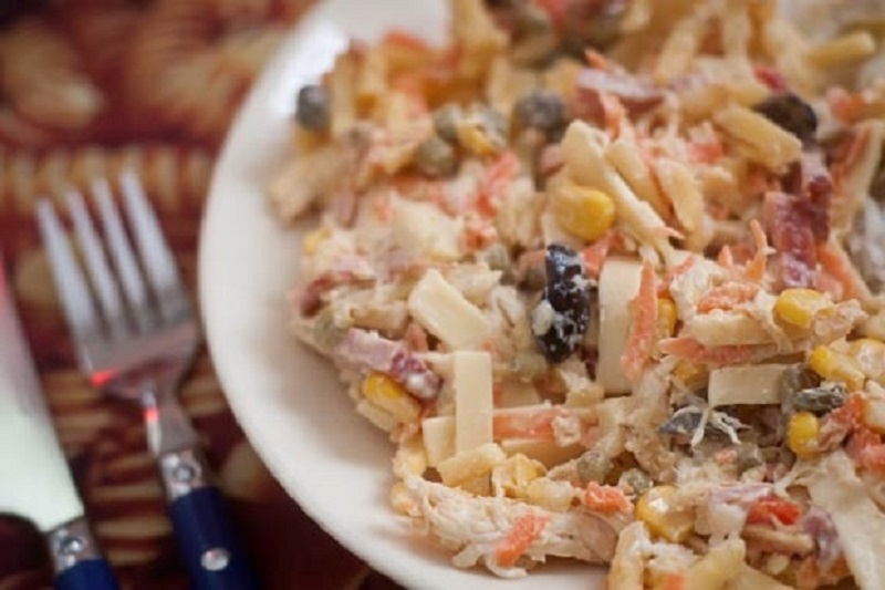 Receita de Salpicão de Frango Fit