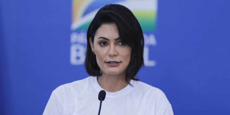 Michelle Bolsonaro chega ao Acre na tarde desta terça-feira para agenda em apoio ao marido