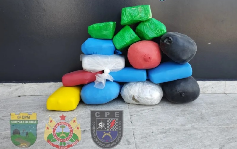 Investigado da polícia é preso na BR-364 com 15 kg de drogas escondidas em caminhonete