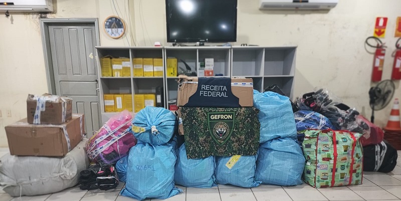 Operação no Brasil e Peru apreende 40 kg de cocaína e R$ 2,4 milhões em mercadorias