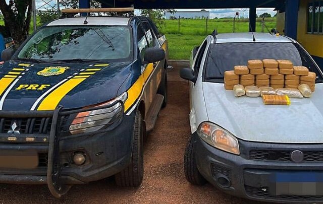 Motorista é preso com mais de 30kg de drogas em Senador Guiomard