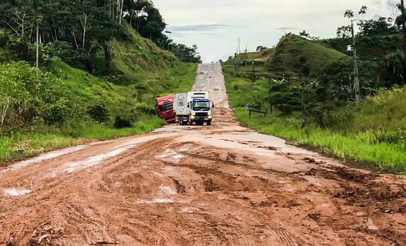 Reconstrução da BR-364 no Acre deve custar R$ 985 milhões
