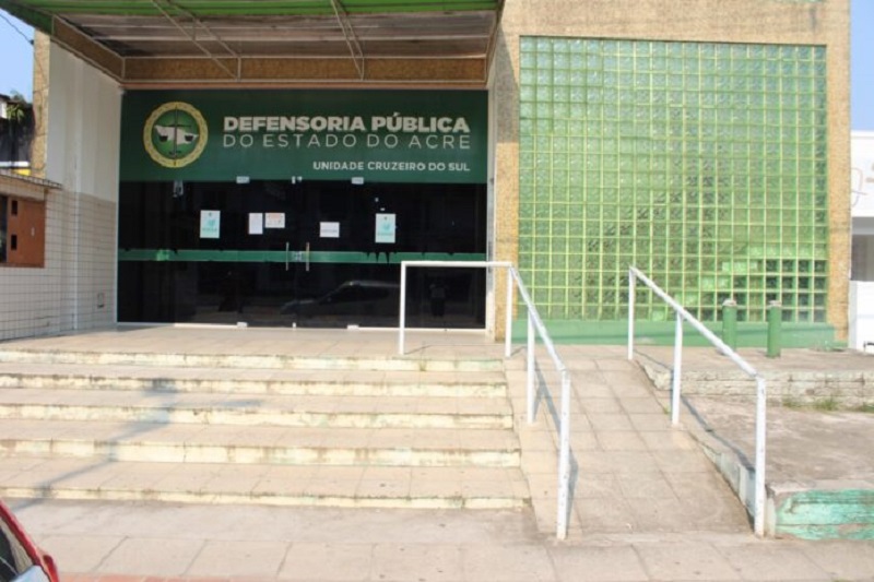 Defensoria Pública de Cruzeiro do Sul tem atendimento presencial suspenso após furto de fios