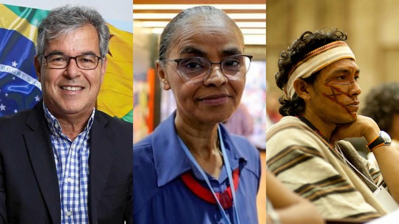 Marina Silva, Jorge Viana e Benki Piyãco são os acreanos anunciados na equipe de transição do governo Lula