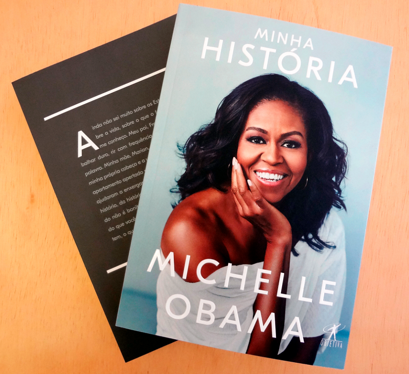 “Minha história”, o livro de Michelle Obama