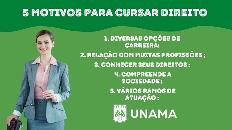 Conheça 5 motivos para estudar Direito na Faculdade Unama