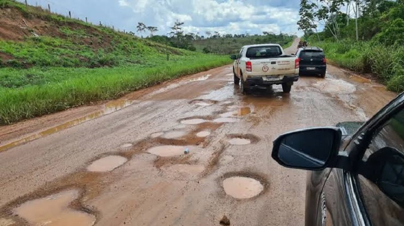 Rodovias federais do Acre estáo entre as piores do Brasil