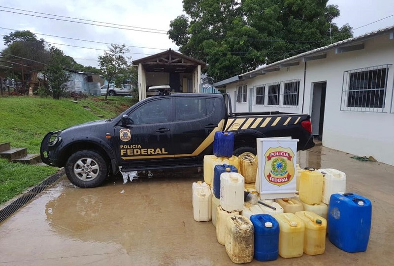 Polícia Federal fecha posto de combustível clandestino em Epitaciolândia