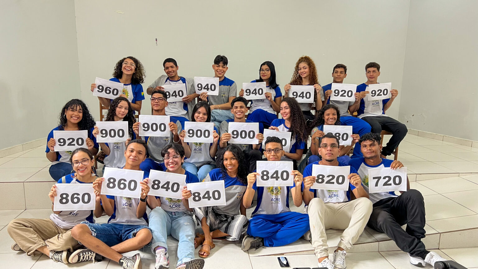 No Acre, estudantes da rede estadual alcançam mais de 900 pontos na redação do Enem 2022