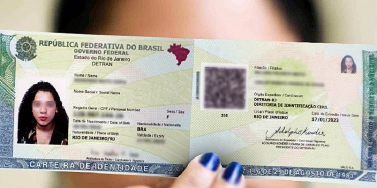 Nova carteira de identidade será emitida sem informação sobre sexo