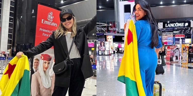 Selecionadas pela CBF, influenciadoras acreanas embarcam para cobrir Copa do Mundo Feminina 2023