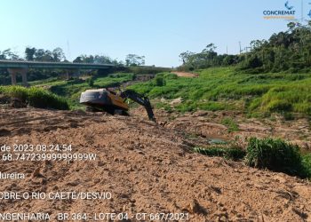Ponte sobre Rio Caeté está sendo monitorada devido problemas geológicos em Sena Madureira