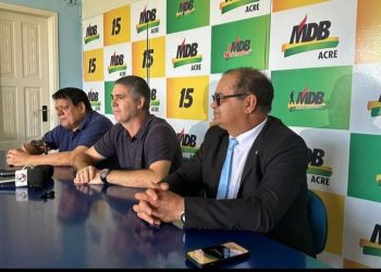 “Quem não queria o apoio do governador”, diz Marcus Alexandre durante apresentação no MDB