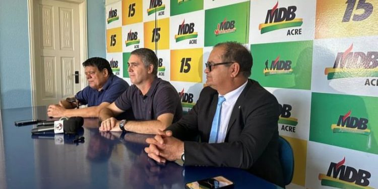 “Quem não queria o apoio do governador”, diz Marcus Alexandre durante apresentação no MDB