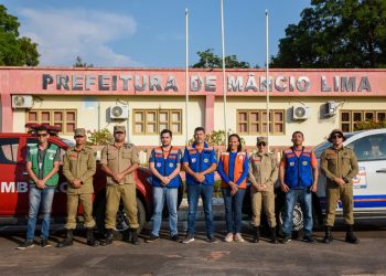 Trabalho integrado em apoio às famílias afetadas pelas tempestades é realizado em Mâncio Lima