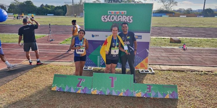 Aluna do Acre conquista três medalhas nas Paraolimpíadas Escolares, em Brasília