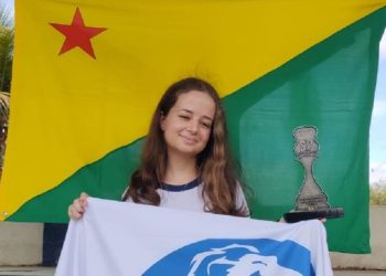 Enxadrista acreana conquista título inédito no Campeonato Brasileiro de Xadrez Escolar
