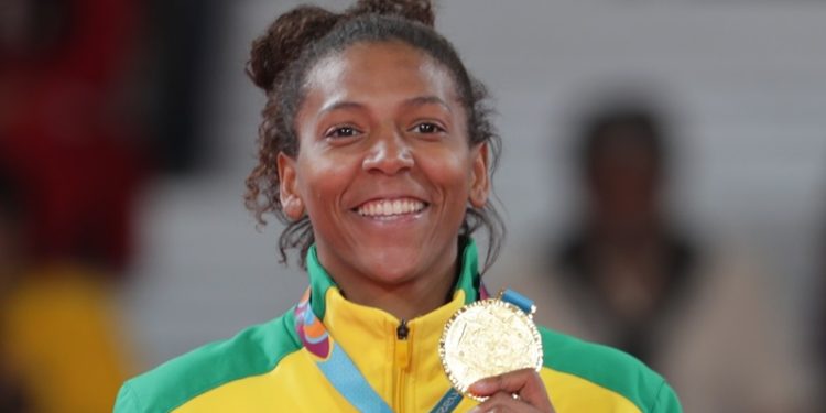 Brasileira, Rafaela Silva conquista ouro no judô nos Jogos Pan-Americanos