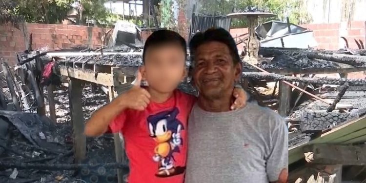 Criança morta em incêndio em residência em Rio Branco morava com a mãe e tinha ido passar a noite com o pai