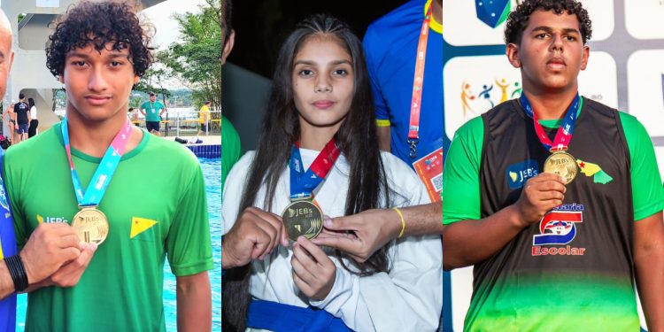 Conheça os estudantes que trouxeram medalhas históricas para o Acre nos Jogos Escolares