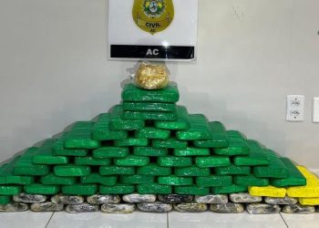 Maranhense é preso no interior do Acre após transportar cerca de 100 kg de drogas