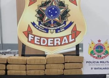 Cerca de 20 kg de maconha são apreendidos após denúncia anônima no interior do Acre