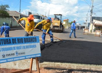 Com investimento de R$190 milhões, Prefeitura assina programa ‘Asfalta Rio Branco’