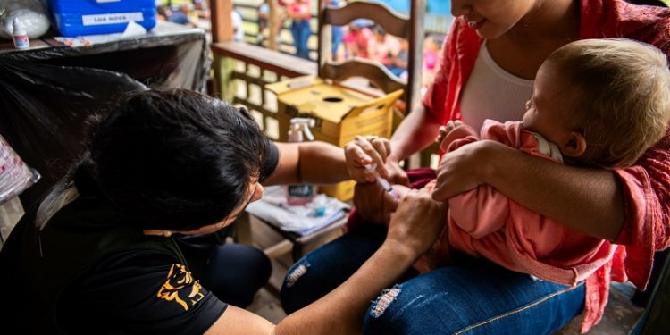 Cerca de 70% das crianças acreanas não estão com a vacinação completa, diz Sesacre