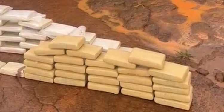 Quatro homens são detidos com mais de 80 kg de drogas no interior do Acre