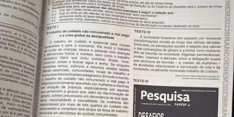 Polícia Federal investiga vazamento da redação do Enem 2023 em redes sociais