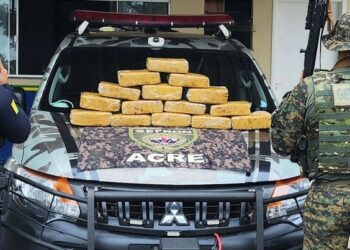 Cerca de R$ 154 mil em drogas são apreendidas dentro de ônibus no interior do Acre