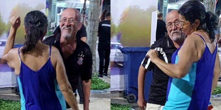 Casal na melhor idade entre acreana e pernambucano aproveita Carnaval em Rio Branco