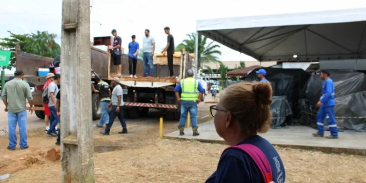MPAC cobra providências sobre danos causados pelas chuvas no abrigo do Parque de Exposições em Rio Branco
