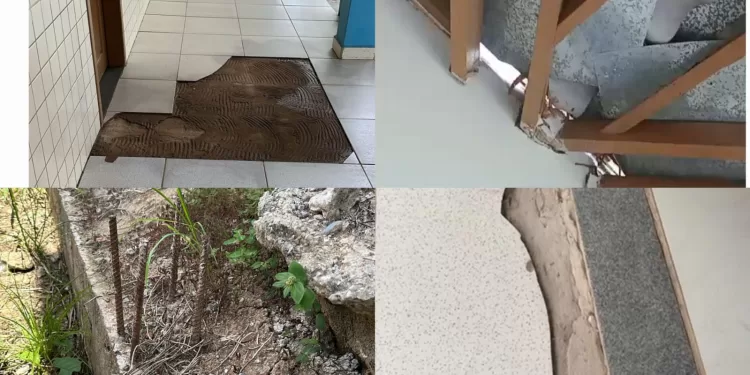 Escola Clícia Gadelha sofre com problemas de infraestrutura e quedas de energia há dois anos, relata coordenador pedagógico