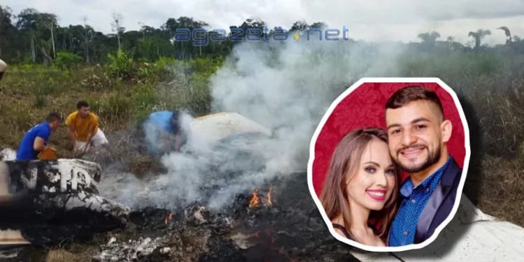 Sobrevivente da queda de avião no Acre pede orações para a esposa que está na UTI: “Ela é meu alicerce”