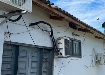 Princípio de incêndio é registrado na Delegacia de Polícia Civil do Bujari