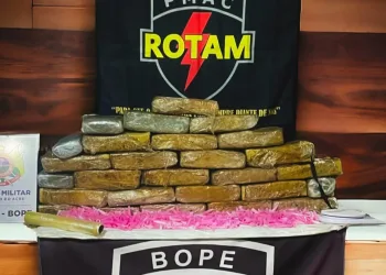 Mais de 25 kg de drogas são apreendidos no bairro Morada do Sol na noite desta quarta-feira (03)