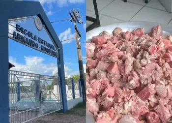 MPAC apreende mais de 100 kg de carne durante inspeção no Colégio Armando Nogueira