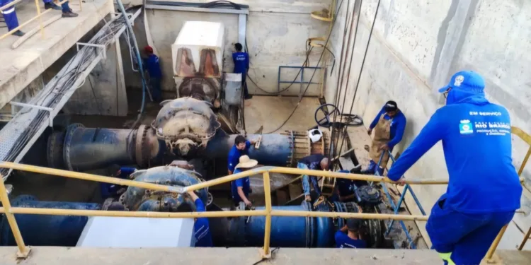 Curto-circuito no motor compromete abastecimento de água em bairros de Rio Branco