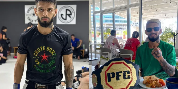 “Ainda não vou descansar, meu maior sonho é lutar no UFC”, diz lutador acreano após vencer PFC