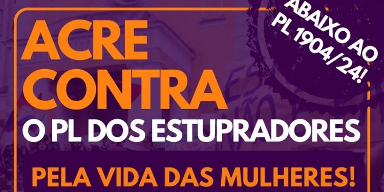 Levante Feminista do Acre realiza ato contra PL antiaborto nesta sexta-feira, em Rio Branco