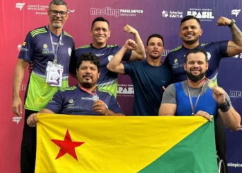 Atletas paralímpicos acreanos recebem 44 medalhas em competição nacional em Brasília
