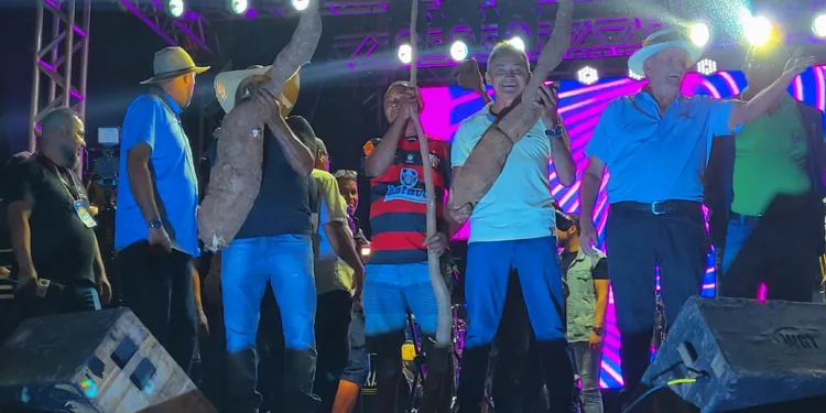 “Investir na casa de farinha”, diz ganhador da maior macaxeira sobre o prêmio de R$ 5 mil